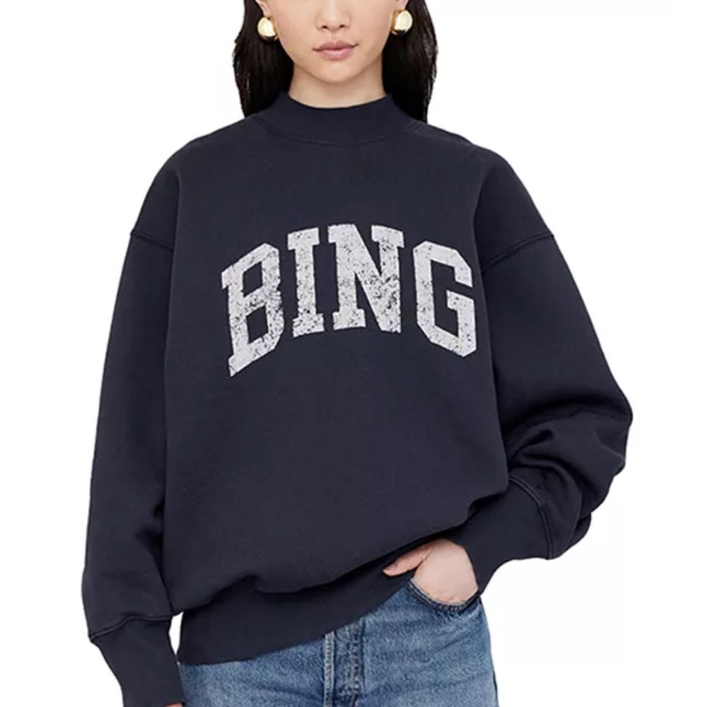 Anine Bing Women's Black Sweatshirt